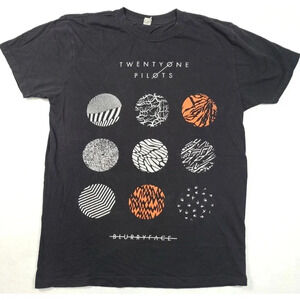 Twenty One Pilots Blurryface T-shirt Concert Tee Adult Medium Black Graphic